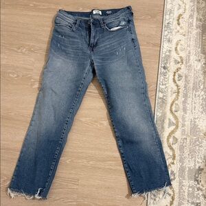 Kenzie Dark Blue Straight Leg Jeans
